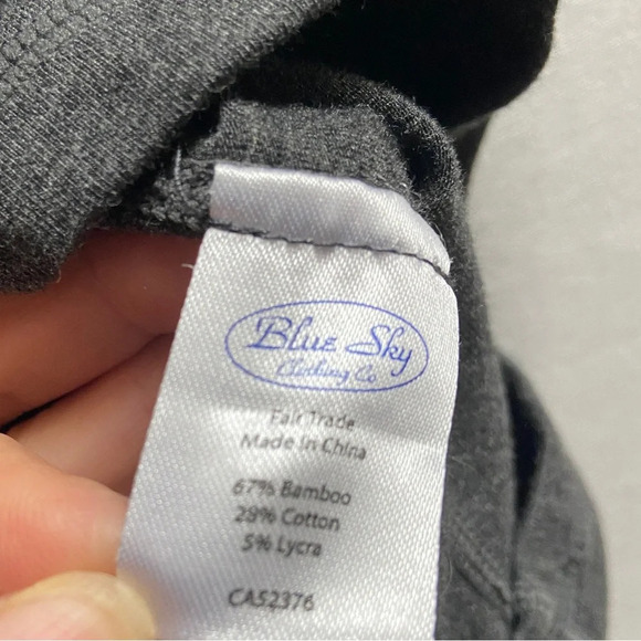 Blue Sky men’s organic cotton soft comfortable polo shirt Sz XL - Picture 5 of 7